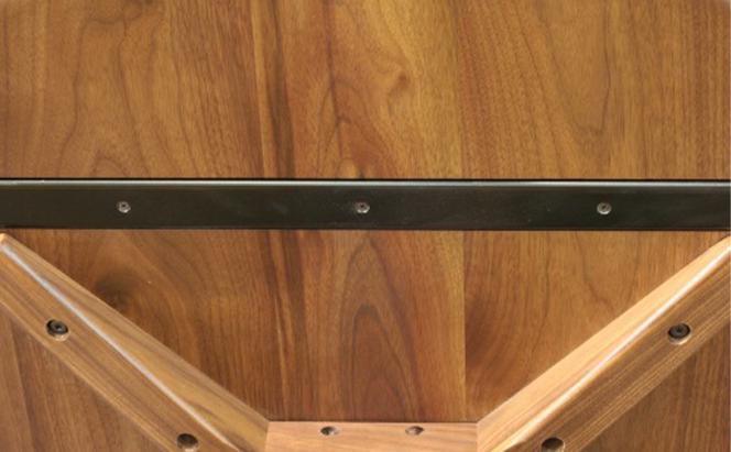 起立木工 円形ダイニングテーブル φ105cm 天板レッドオーク材・脚レッドオーク材