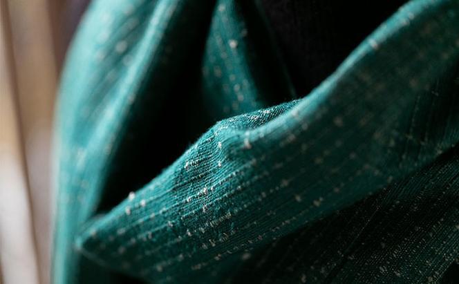結城紬 育てるショール 七草 （ななくさ） 織物 ファッション 小物 絹100％ 結城市