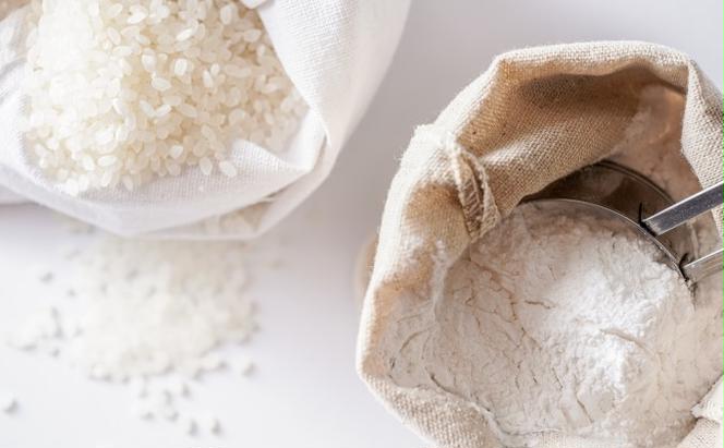お得な【栽培期間中 農薬・化学肥料不使用米】米粉 パンケーキ ミックス 10個セット