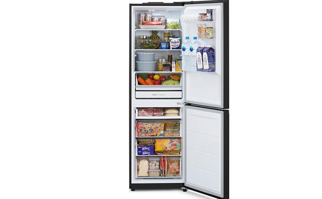 ファン式冷蔵庫 274L IRSN-27A-B ブラック 冷凍冷蔵庫 冷蔵庫
