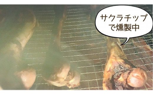 FB085 _中型犬向け☆天然いのししのスモーク骨ガム4本（300～400g）【定期便】全12回
