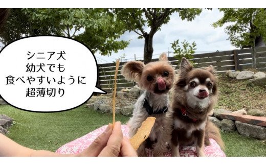 FB151 犬の無添加おやつ☆燻製の香りがたまらないスモークチキンジャーキー【6回定期便】