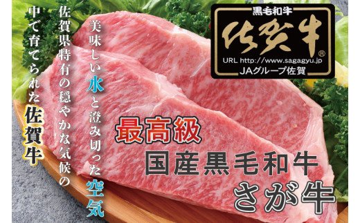 BG332_【訳あり】最高級A5佐賀牛ブランド　サーロインステーキ（200ｇ×4）　コロナ支援　肉　牛肉