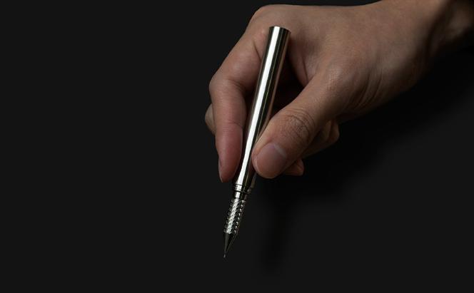 筆記具　金属つけペン ペン軸 クラシカルマテリアルSUS（ペン先0.5mm付き）