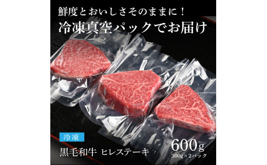 TKA194　天下味 長期熟成肉 エイジングビーフ 黒毛和牛 ヒレ ステーキ 肉 フィレ 300g×2 合計600g 国産 牛肉 A5ランク 人気 老舗焼肉店 冷凍 新鮮 真空パック 美味しい おかず 贅沢 お祝い 高知 芸西村 返礼品 故郷納税 贈り物 贈答 お取り寄せ 高級 ギフト 70000円