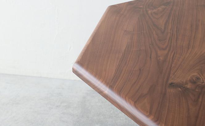 【秋山木工】ダイニングテーブル　ウォールナット材　W130×D130×H71.5cm