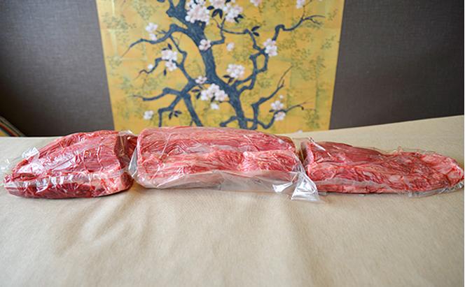 飛騨牛ヒレ肉1本3ヵ月定期便約3～4kg（ヒレブロック肉シャトーブリアン）3割×3