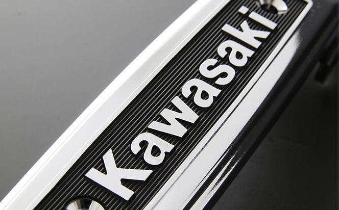 【PMC】カワサキ Z900RS用ステムエンブレムマウントステーセット クロームメッキ