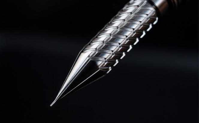 筆記具　金属つけペン ペン軸 クラシカルマテリアルAL（通常サイズ）ペン先0.5mm付き