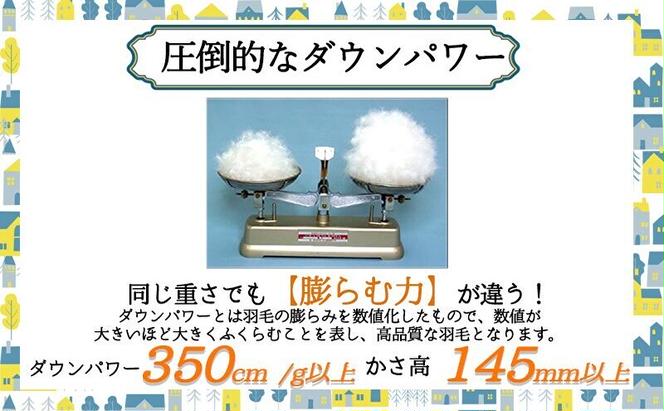 羽毛布団シングル（北欧調）掛け布団日本製ダウン90％1.0kg立体キルトグレー