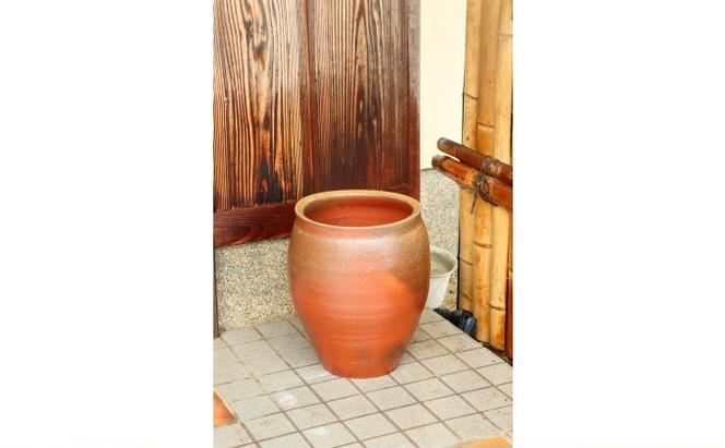 【東児の花窯】備前焼　花器　傘立て 民芸品 工芸品 インテリア 焼き物 