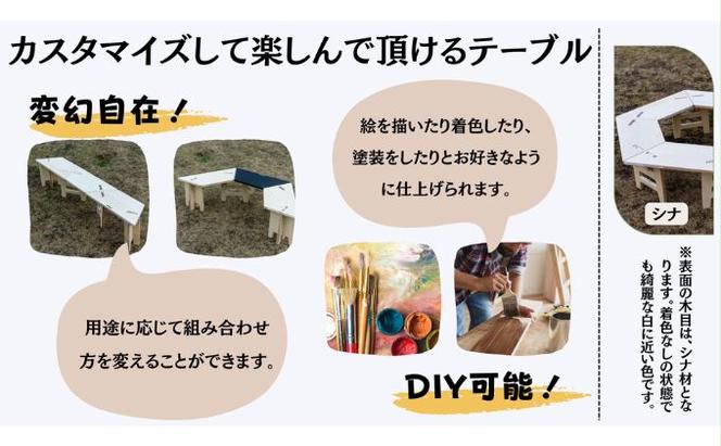 【CAMPACT】 キャンプ リーズナブル ヘキサゴンテーブル テーブル 工芸品 工芸品 ギア 用品 道具 アウトドア 静岡県 藤枝市