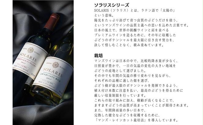 日本ワイン ソラリス マニフィカ2015 ワイン 赤ワイン 日本ワインコンクール2022欧州系品種赤部門金賞 マンズワイン 酒 お酒 洋酒 果実酒 ぶどう酒 長野