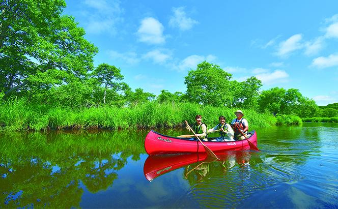 厚岸「別寒辺牛川」 カヌー体験 1名様 参加チケット