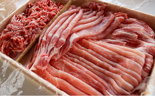 茨城県ブランド豚ローズポーク4種セット（約1.2kg） お肉 豚肉 