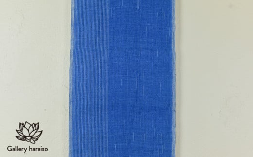 【琉球藍染織物】花藍舎ストール「むるぶし」