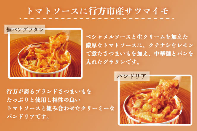 EO-3　グラタン　行方市の食材で、麺とパンのグラタン＆ドリア　おまかせ4種セット