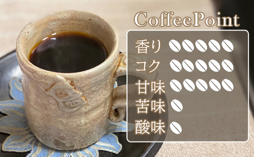 【定期便】全3回 隔月お届け 夢紀行のオリジナルブレンドコーヒー コーヒー粉500g (100g×5袋) 自家焙煎
