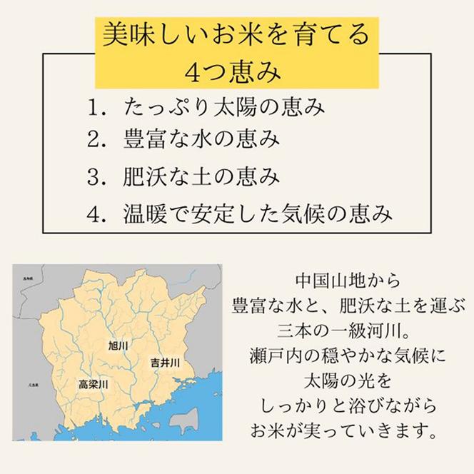 定期便 5ヶ月 令和6年産 お米 5kg×1袋 ひのひかり あさひ にこまる あけぼの きぬむすめ 特A 精米 白米 ライス 単一原料米 検査米 岡山県 瀬戸内市産