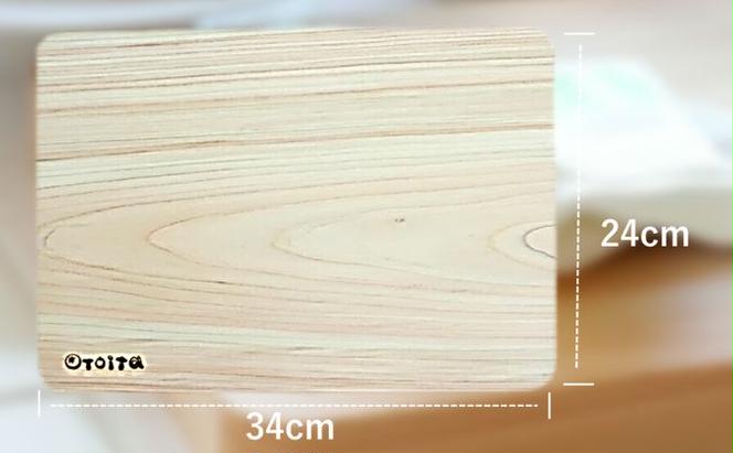 ［otoita］ おといた まな板 ひのき ヒノキ 檜 角丸 無垢材 一枚板 職人の手作り 木製 まないた カッティングボード おしゃれ おすすめ キッチン雑貨 キッチン用品