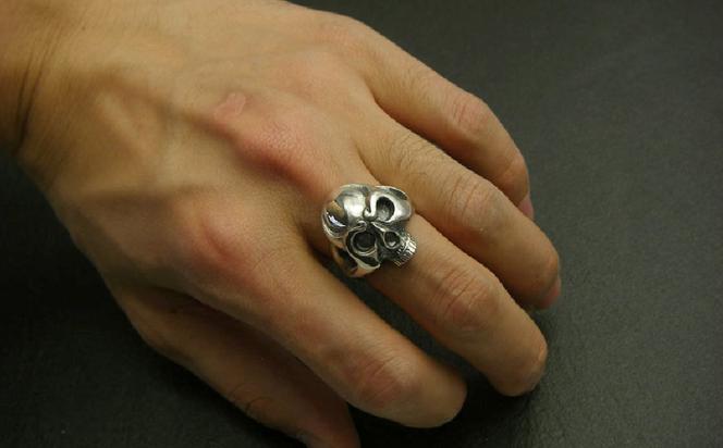 顎無し  skull  ring