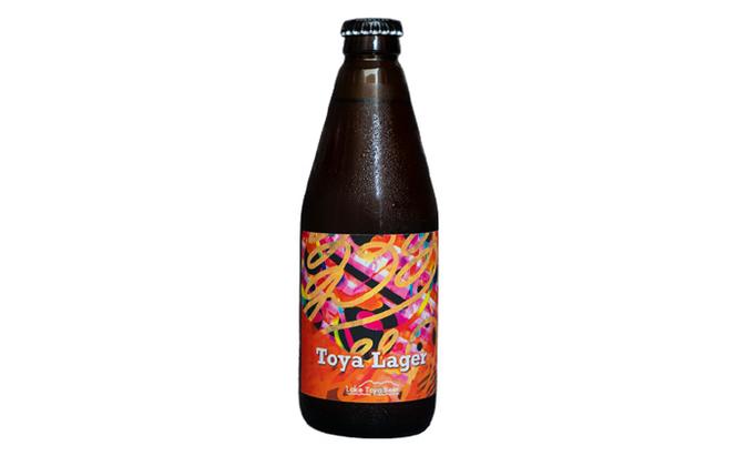 Lake Toya Beer クラフトビール Toya Lager 4本セット (紙コースター2枚付) 3カ月連続お届け