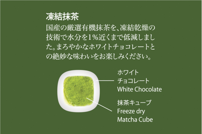 チョコ抹茶CUBE(10個入り×4箱)