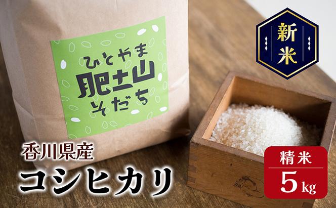 【令和6年産 新米】〈肥土山そだち〉香川県産コシヒカリ 5kg