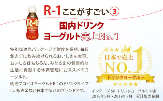 R-1ドリンク砂糖不使用　24本