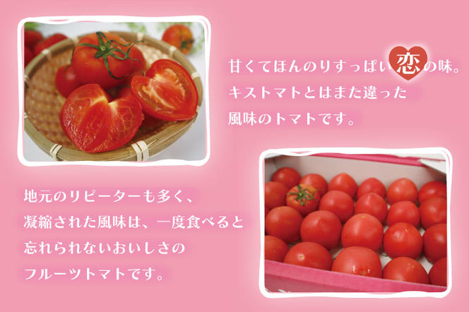 AE-7　★数量限定★JA　フルーツトマト恋のつぼみプレミアム約1kg（化粧箱）