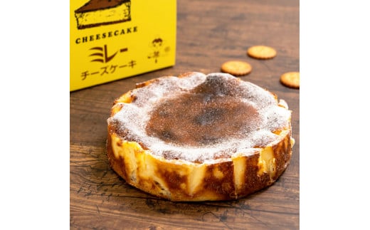 【CF-R5cdm】 高知老舗人気スイーツ店のバスクチーズケーキ