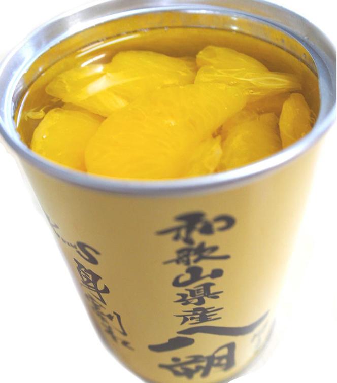 和歌山県産八朔缶詰（身割れ）425g×12缶セット
※着日指定不可