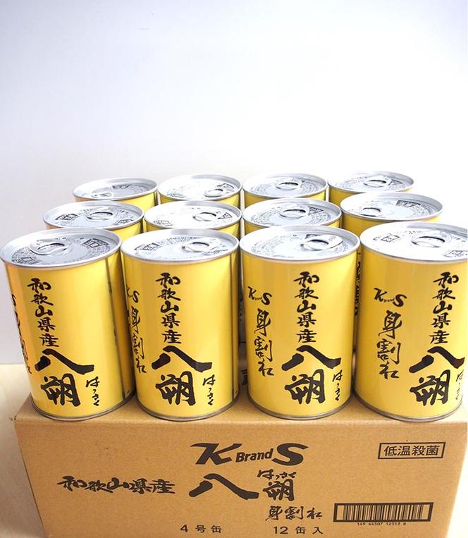 和歌山県産八朔缶詰（身割れ）425g×12缶セット
※着日指定不可