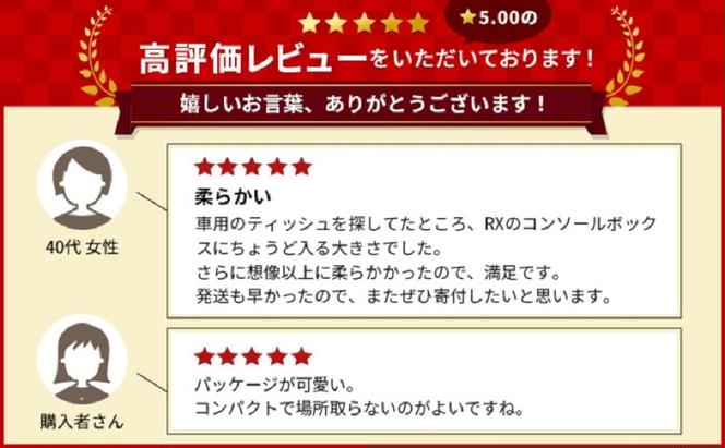 キューブ ティッシュ 場所をとらない キューブ型 ティッシュ 14箱 