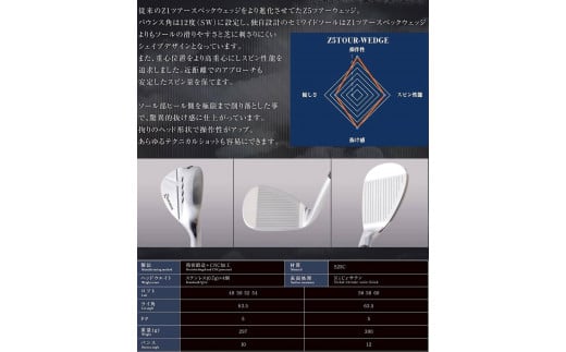 【アクシスゴルフ】Z5 ウェッジ 1本 48°～60°【フィッティング券 スペック要相談】ノンメッキ仕様 メッキ仕上げ スチールシャフト カスタマイズ　オリジナル 選べる 選択 中・上級者 操作性 使いやすい おしゃれ axisgolf Z5 Wedge