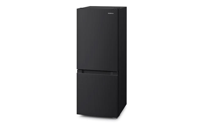冷蔵庫 133L 冷凍冷蔵庫 IRSD-13A-B ブラック アイリスオーヤマ スリム 冷凍庫 右開き 冷蔵保存 冷凍保存 家電 電化製品 