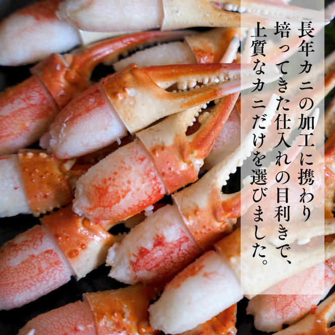 ボイル 本ずわいがに 爪 1kg (500g × 2) カジマ ずわい蟹 ズワイガニ ずわいがに かに カニ 蟹 かに爪 カニ爪