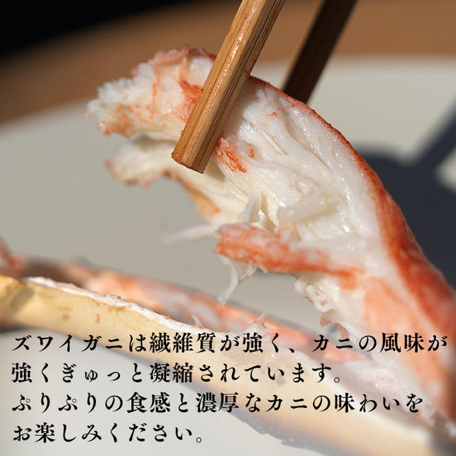 生冷 ずわいがに カット済み 1kg (500g × 2) カジマ ずわい蟹 ズワイガニ かに カニ 蟹