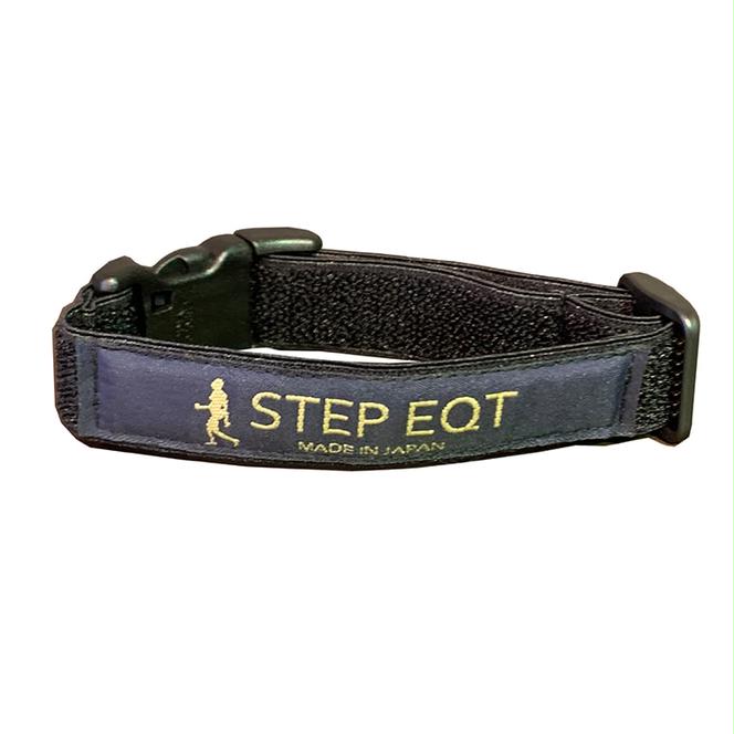 ペット用ネックバンド STEP EQT 転倒防止 ブラック Mサイズ 犬 猫 ペット 首輪 ペット用品 足腰サポート