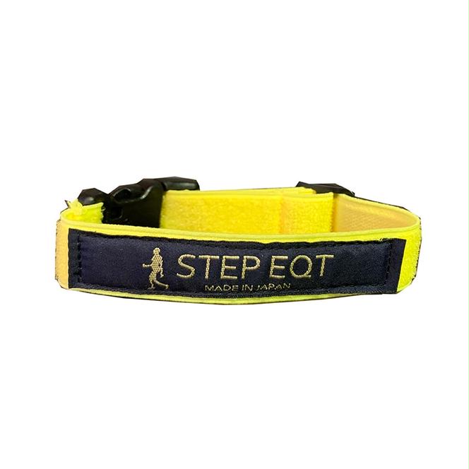 ペット用ネックバンド STEP EQT 転倒防止 イエロー Sサイズ 犬 猫 ペット 首輪 ペット用品 足腰サポート