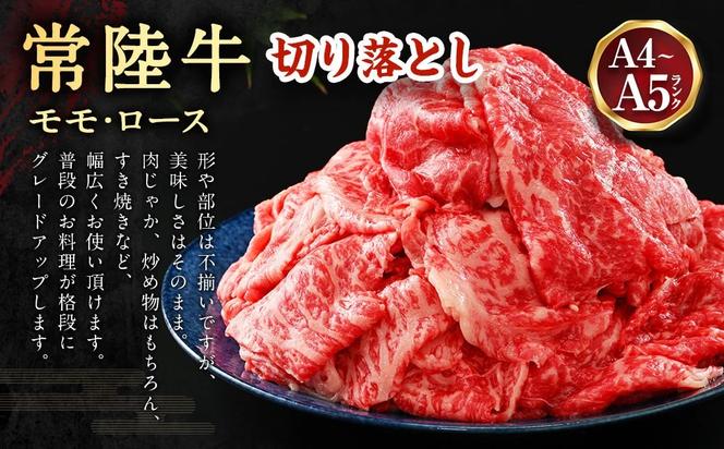 【定期便 5ヶ月】【常陸牛】切り落とし1kg