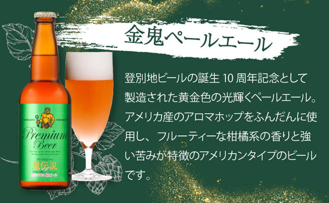 【数量限定】登別産ホップ使用のビールを含む地ビール5本＋専用パイントグラスセット 限定50セット ※12月15日以降順次発送