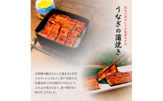 田野町産うなぎの蒲焼き(大) 1尾×6回 定期便 6ヶ月 定期コース 1尾あたり120～150g タレ付き 山椒付き うなぎ 鰻 ウナギ 蒲焼き かば焼き 無頭 おいしい 国産 お取り寄せ 冷凍 配送