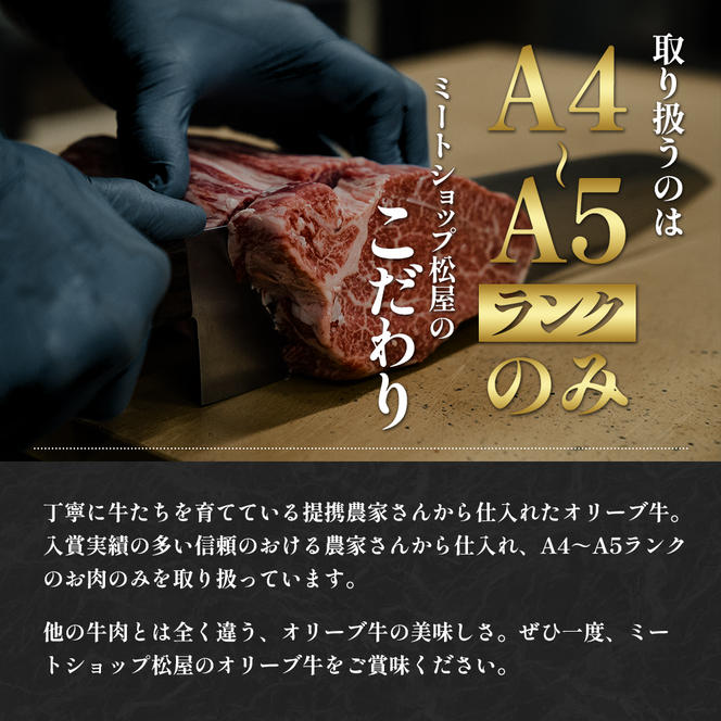 香川県産黒毛和牛オリーブ牛「モモ・肩スライス 1kg」