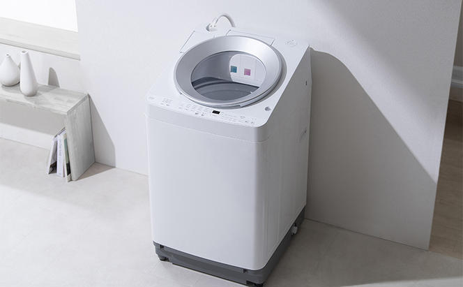 洗濯機 全自動 10kg 2連タンク ITW-100A01-W OSH オッシュ アイリスオーヤマ  10キロ  洗剤自動投入 2連 2連タンクモデル 縦型洗濯機 タテ型 おしゃれ