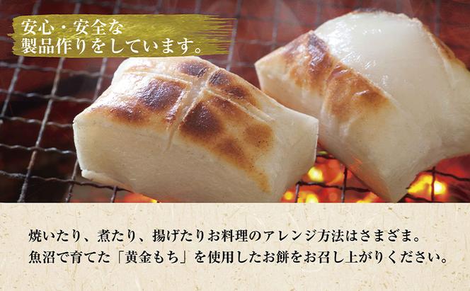 新潟県 十日町市 生切り餅 白 10枚入り×6袋 計60枚 もち モチ 魚沼産 黄金もち こがねもち 100％ 雑煮 和菓子 嘉六 ギフト 贈り物 Gift お歳暮 お取り寄せ グルメ