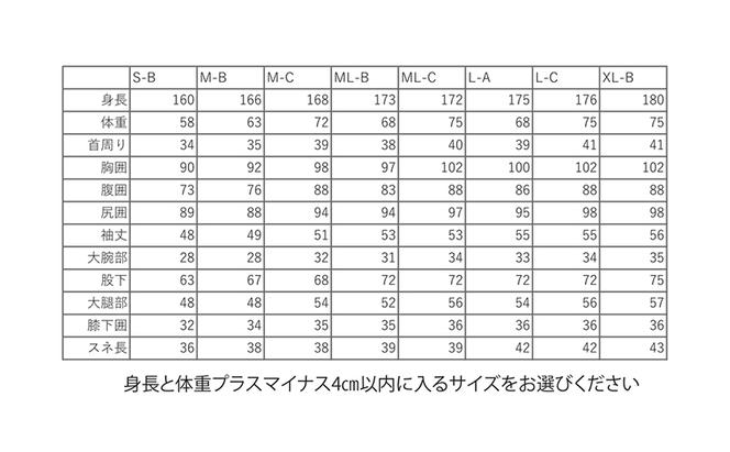 MJ LZIP 3ミリフルスーツ HFX【メンズ用】