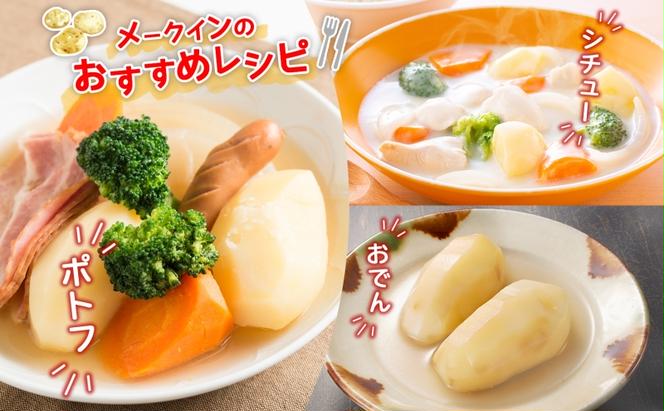 北海道産 じゃがいも メークイン 約5kg ジャガイモ 馬鈴薯 ポテト 芋 イモ 旬 産地直送 国産 野菜 農作物 甘い ホクホク しっとり 煮物 カレー 肉じゃが 人気 ふじいファーム  送料無料