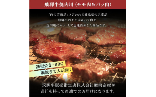 「肉の芸術品」飛騨牛焼肉用400g×2パック 焼肉 バーベキュー BBQ