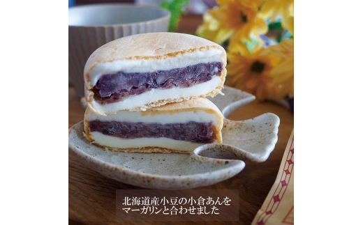 中津川市之瀬 和菓子のような小倉餡 「小倉＆マーガリン最中アイス」 8個入 F4N-1197